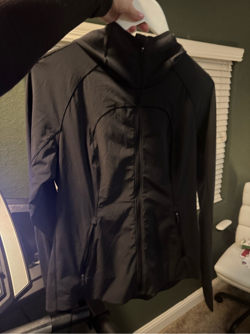 lululemon athletica Black Full-Zip Jacket